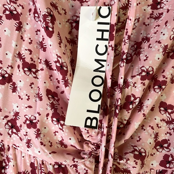 Bloomchic NEW Floral Cap Sleeve Prairie Maxie Style Dress‎ Size 14-16 - Picture 7 of 9